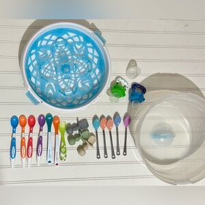 Baby Feeding Supplies - Sterilizer‎ Spoons Self Feeder - Infant-Toddler Utensils